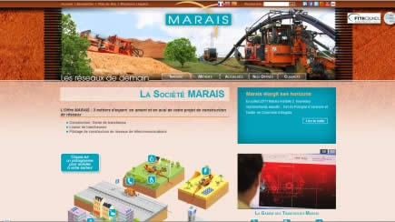 Marais dévoile un nouveau site internet
