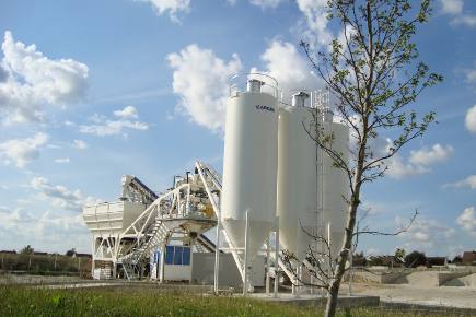 Granulats - nouvelle centrale Arcmov