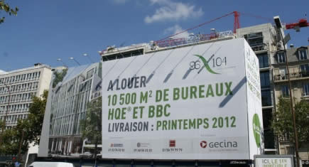 Bureaux HQE et BBC à Neuilly sur Seine