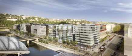 Lyon Confluence : Bouygues construira l'Îlot P