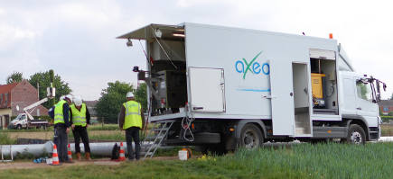 Réhabilitation par chemisage en grande longueur par Axeo