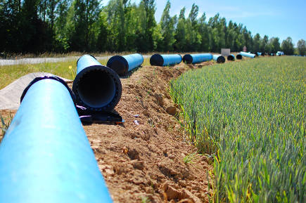 Sturno : réseau géant pour eau potable