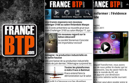 France BTP.com disponible sur Android Market