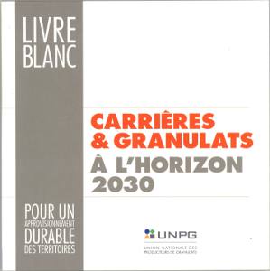 UNPG : 22 propositions pour les granulats