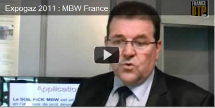Expogaz 2011 : pioche MBW France, creuser en douceur