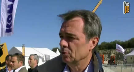 B&TP : entretien avec le président de Komatsu France