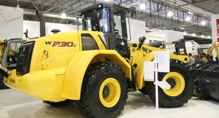 La chargeuse sur pneus New Holland W230 C