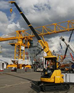 Nouvelle grue compacte Maeda