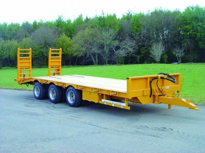 De 8 à 32 tonnes de PTAC pour  la gamme de remorques Rolland 