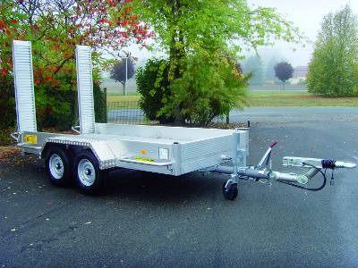 Porte-engins aluminium Ets Daudin