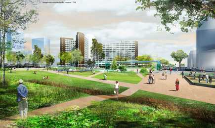 Création de la ZAC Cancer campus à Villejuif