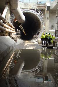 Vinci : un tunnel ferroviaire dans le port d'Anvers