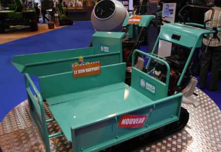 Batimat 2011 : La brouette à chenilles selon Imer
