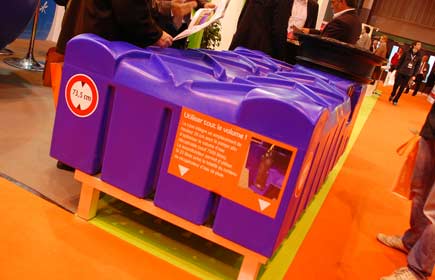 Batimat 2011 : cuve plate pour Agriline