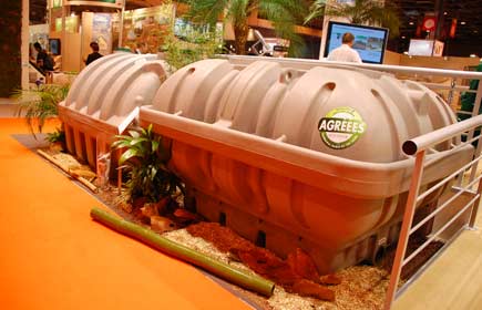 Batimat 2011 : Filtre coco pour Premier Tech