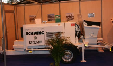 La pompe à béton multi-usages de Schwing