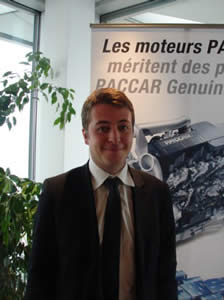 Un chef de produit carrosserie chez Daf France