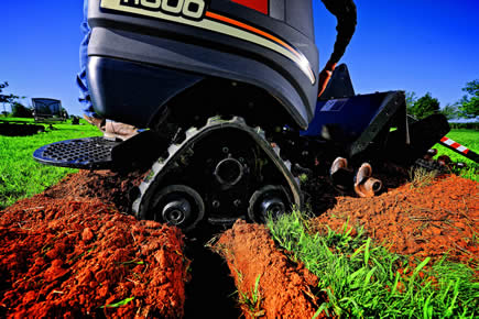 Trancheuses Ditch Witch Zahn