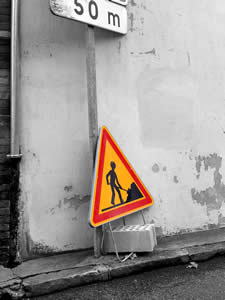  Voirie : signalisation temporaire le temps des  travaux