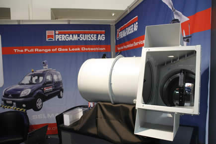 Expogaz 2011 : système de détection de fuites Pergam Alma