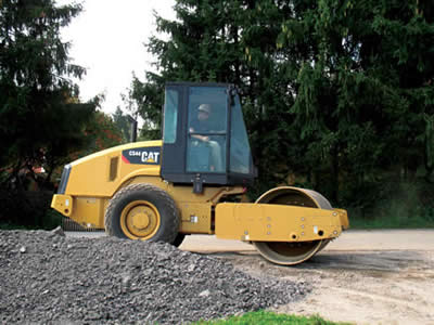 Compacteurs Caterpillar CS44 et CP44