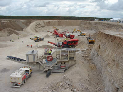 Sandvik à pied d’œuvre