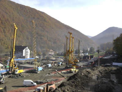 Bauer Maschinen prépare les Jeux Olympiques d'hiver de 2014 en Russie