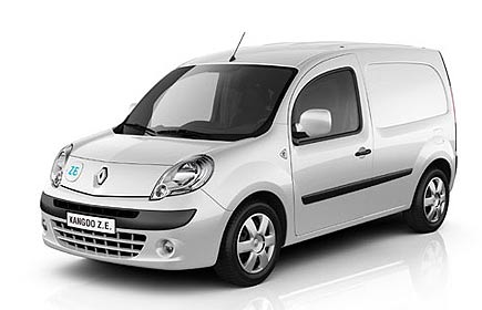 Le Kangoo ZE primé