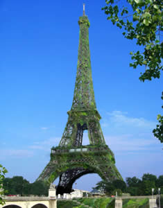La Tour Eiffel végétalisée : c'est possible