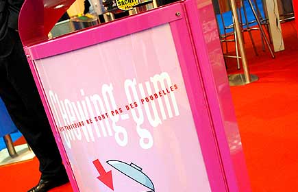 Mobilier urbain pour la communication