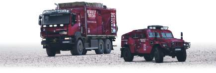 Renault Trucks rempile sur le Dakar 2012