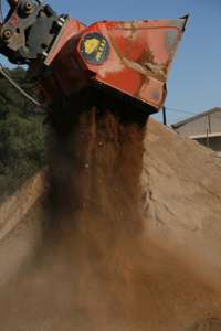 Godets cribleurs Allu en Corse