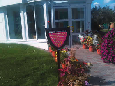 Innovations Pollutec :  panneau Gummy Rossignol et Norditec