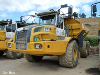 57 tombereaux Bell pour la LGV SEA