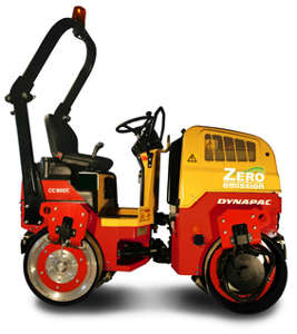 Un prototype électrique pour Dynapac à Intermat