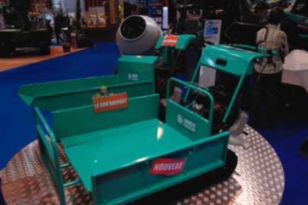 Batimat : brouette à chenilles CC310 Imer