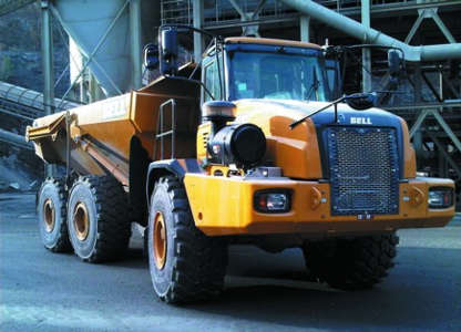 Bell présente les tombereaux Mark 7 à Intermat