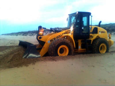 Besseau TP valide sobriété de la chargeuse New Holland W190 C