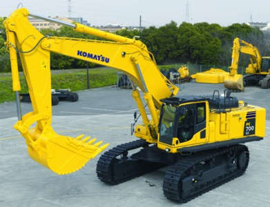 Nouvelle pelle de 70 t Komatsu à Intermat