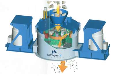 Table réversible sur le Mag’Impact pour Intermat