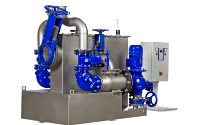 AmaDS3 de KSB, une station de relevage avec séparation des solides