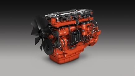 Les moteurs Scania Etape 4 à Intermat