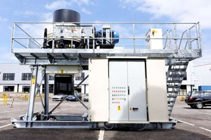 Nouveau cône Terex à Intermat