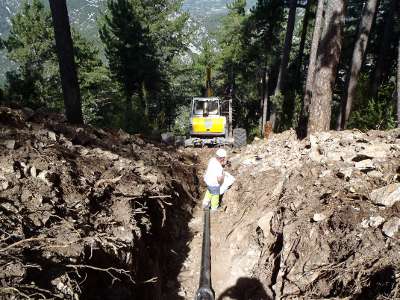 Saint Gobain PAM : tout là-haut pour l'eau potable
