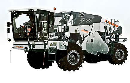 Nouvelle stabilisatrice Wirtgen à Intermat