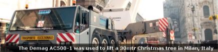 Enchères Ritchie Bros pour des grues de 400 et 500 t