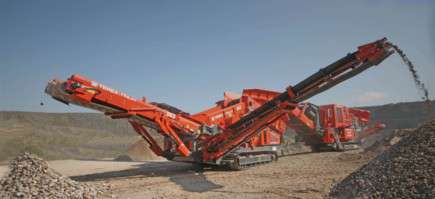 Le crible Finlay 863 présenté à Intermat