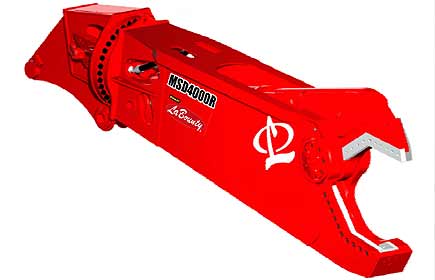 Les cisailles La Bounty de Stanley hydraulic tool
