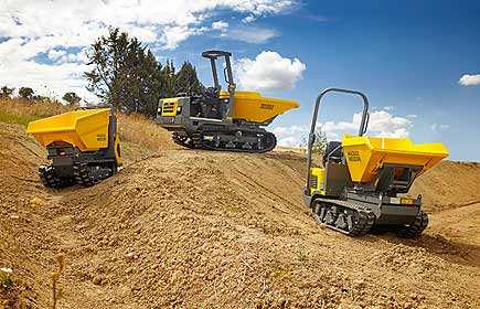 Les mini-dumpers de Wacker