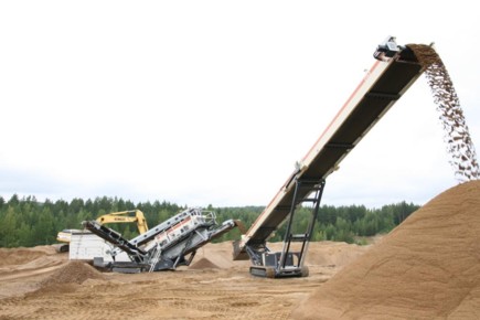 Les convoyeurs Metso chez TP Environnement